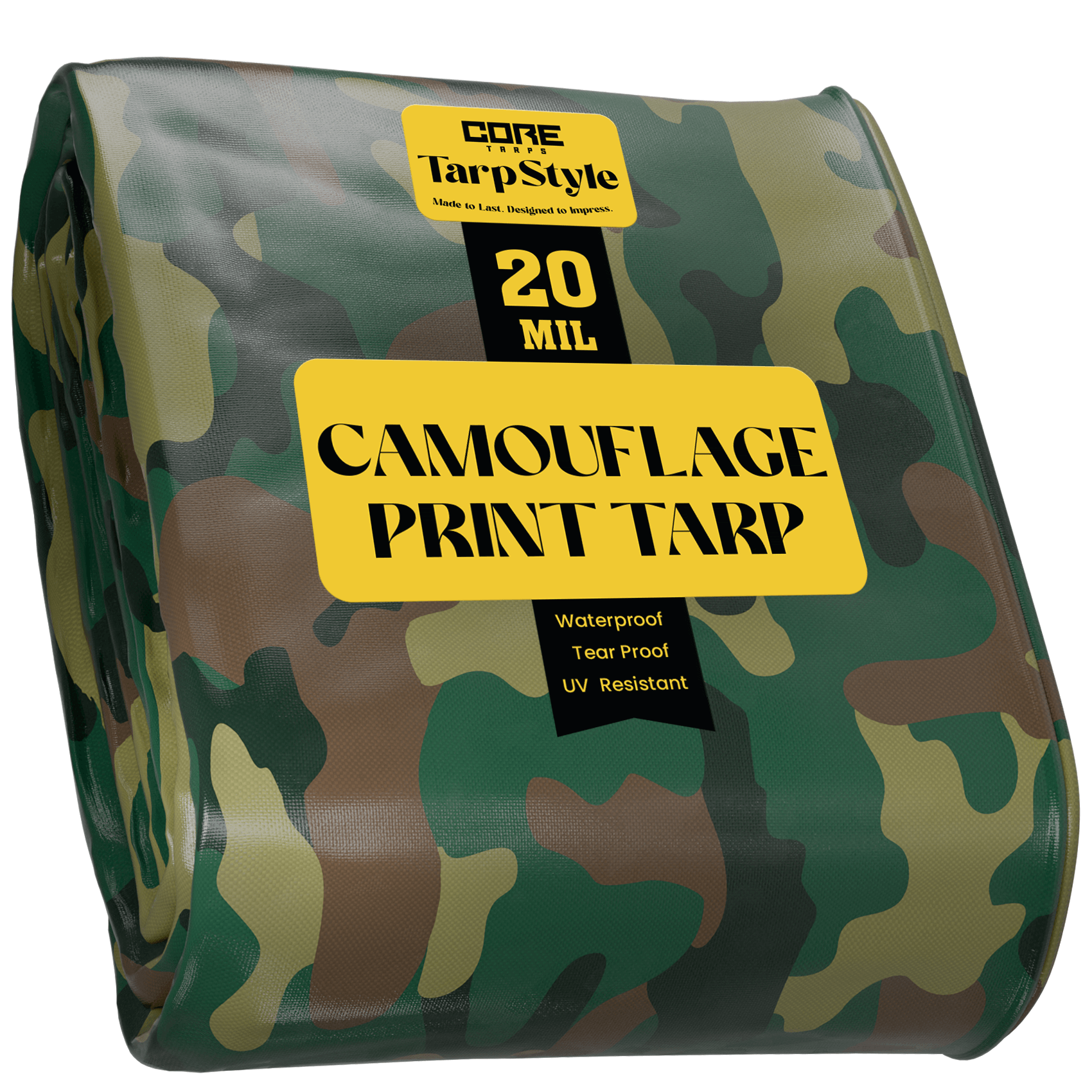 PROTARP Extreme Heavy Duty Green/Black 22 Mil Tarp Cover | Brix Tarps