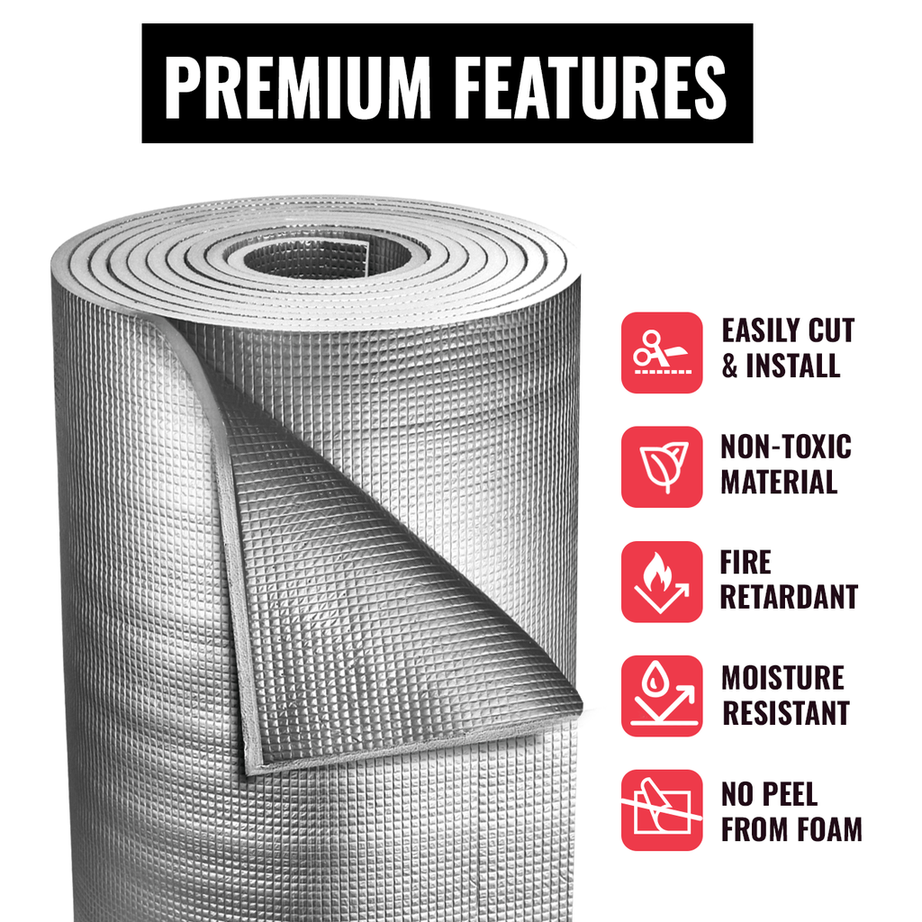 Insulating Stand SEALTECH Heavy Duty 3mm Reflective Insulation Roll – Brix Tarps